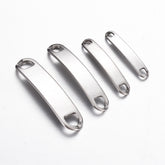 Stainless Steel Bracelet Connector Curved Plate